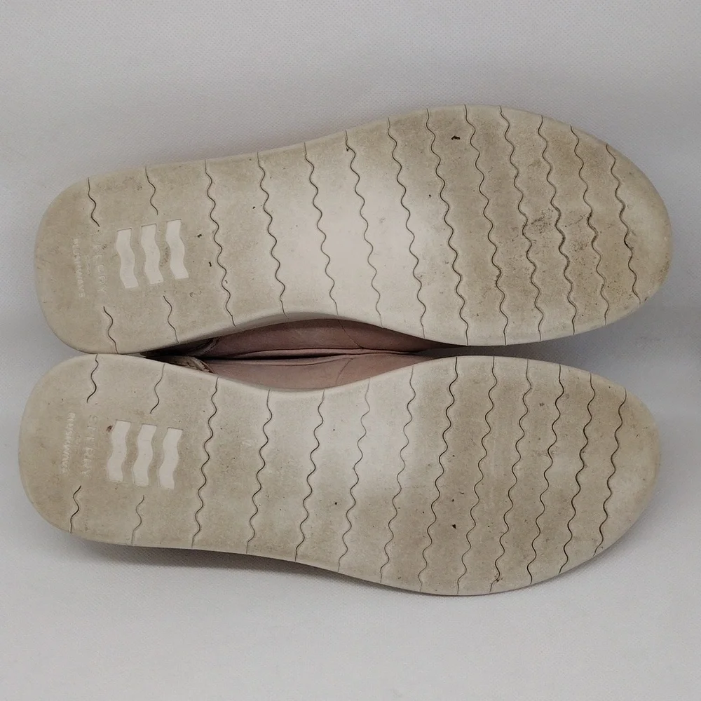 Sperry Coastal Plushwave‎ Suede Boat Sneaker Shoes Size 8.5